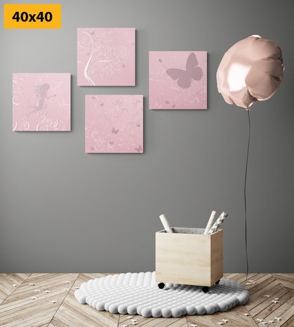 SET OBRAZŮ POHÁDKOVÁ VÍLA - SESTAVY OBRAZŮ - OBRAZY