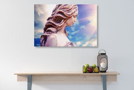 OBRAZ ANDĚL MEZI PAPRSKY SLUNCE - OBRAZY ANDĚLŮ - OBRAZY