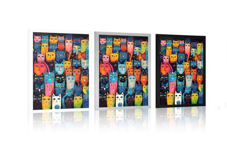 POSTER KATZENKOLLEKTION - KATZEN - POSTER