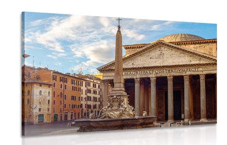 CANVAS PRINT ROMAN BASILICA - PICTURES OF CITIES - PICTURES