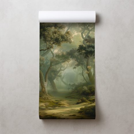 TAPETA TAJANSTVENI ŠUMSKI PROLAZ - TAPETE DŽUNGLA - TAPETE