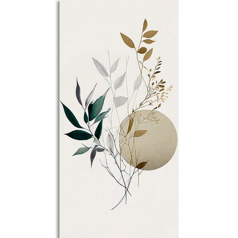 OBRAZ ROSTLINKY S BOHÉMSKÝM NÁDECHEM - OBRAZY STROMY A LISTY - OBRAZY