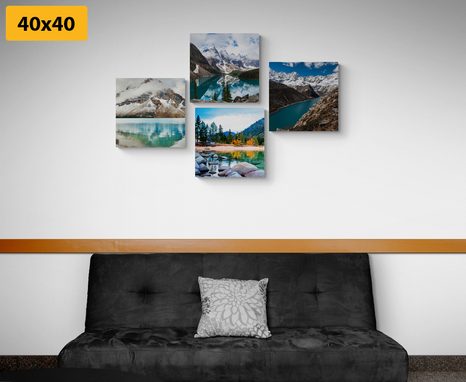 BILDER-SET BEZAUBERNDE BERGLANDSCHAFTEN - BILDERSETS - BILDER