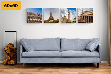 SET DI QUADRI – PER GLI AMANTI DEI VIAGGI - COLLEZIONI DI QUADRI - STAMPE E QUADRI