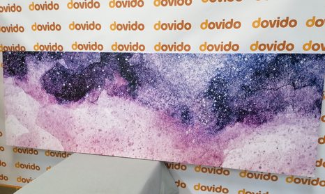 КАРТИНА НА ПЛАТНО – АБСТРАКЦИЯ НА НОЩНО НЕБЕ - АБСТРАКТНИ КАРТИНИ - КАРТИНИ