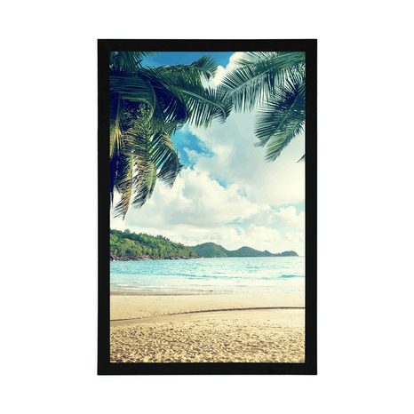 PLAKAT ZALAZAK SUNCA NA OTOKU SEJŠELI - PRIRODA - PLAKATI