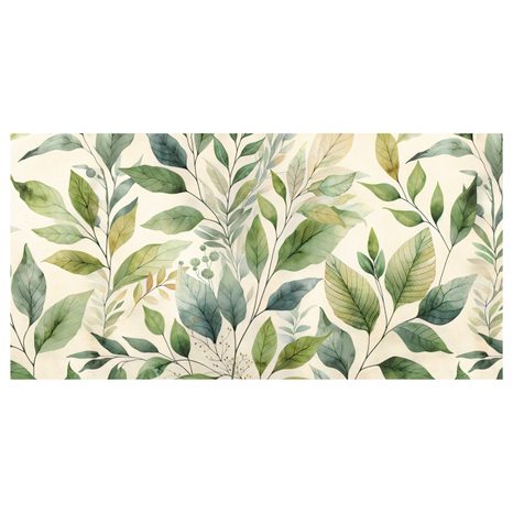 WANDBILD NATÜRLICHES BOTANISCHES MUSTER - BOTANISCHE BILDER - BILDER