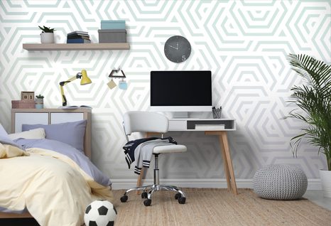 TAPETA TRENDOVÝ TIEŇOVANÝ VZOR - VZOROVANÉ TAPETY - TAPETY