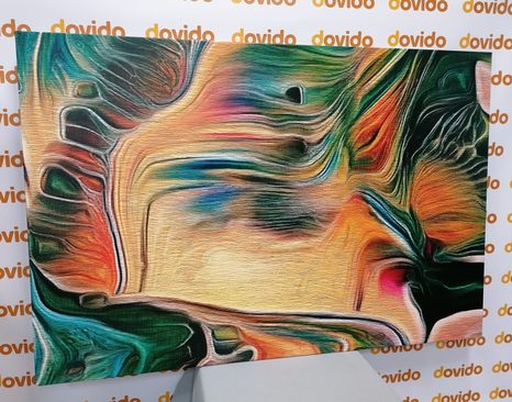 WANDBILD PSYCHEDELISCHE ABSTRAKTION - ABSTRAKTE BILDER - BILDER