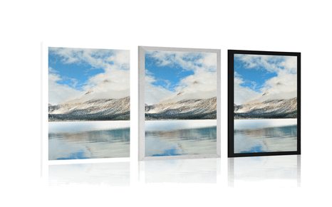 PLAKÁT KRÁSNÉ HORSKÉ JEZERO - PŘÍRODA - PLAKÁTY