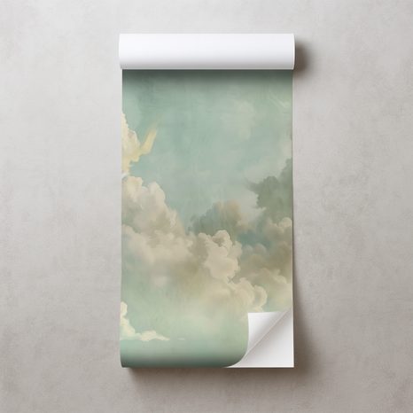 TAPET AUTOADEZIV NORI PASTEL VISĂTORI - TAPET NATURĂ - TAPETURI