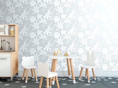 CARTA DA PARATI – FIORI FIORITI DELICATI - CARTA DA PARATI CON FIORI - CARTA DA PARATI