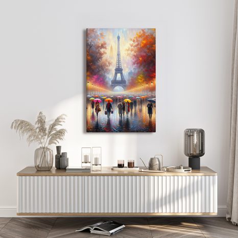 OBRAZ PAŘÍŽ V BARVÁCH PODZIMU - OBRAZY PAŘÍŽ - OBRAZY