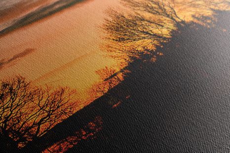 TABLOU APUS DE SOARE FRUMOS - TABLOU NATURĂ ȘI PEISAJE NATURALE - TABLOURI