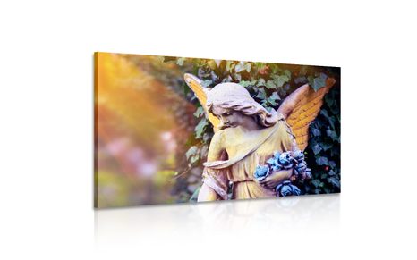 КАРТИНА НА ПЛАТНО – СТАТУЯ НА АНГЕЛ - КАРТИНИ НА АНГЕЛИ - КАРТИНИ