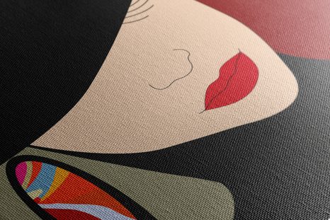 OBRAZ NÓBL DÁMA V KLOBOUKU - OBRAZY ŽENY - OBRAZY