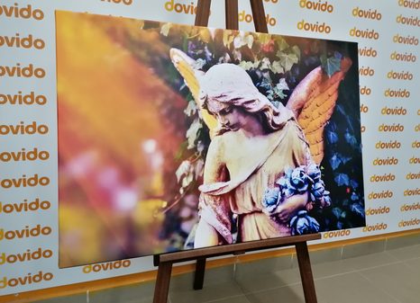 КАРТИНА НА ПЛАТНО – СТАТУЯ НА АНГЕЛ - КАРТИНИ НА АНГЕЛИ - КАРТИНИ