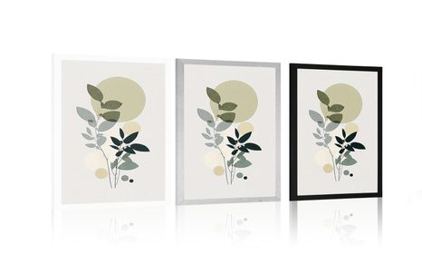 POSZTER BOHO STÍLUSÚ NÖVÉNYKÉKKEL - BOTANIKUS - POSZTEREK