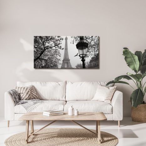 OBRAZ ROMANTICKÁ ZIMNÍ PAŘÍŽ - OBRAZY PAŘÍŽ - OBRAZY