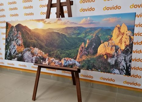 TABLEAU SUR TOILE – VRŠATSKÉ BRADLA EN SLOVAQUIE - TABLEAUX DE LA NATURE ET DES PAYSAGES - TABLEAUX