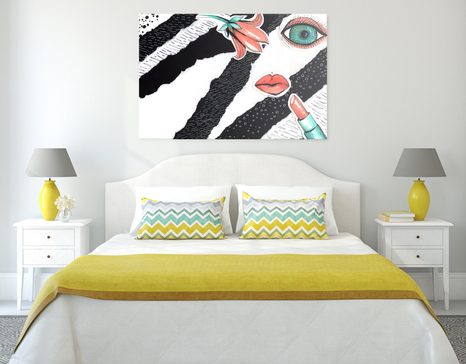 OBRAZ MÓDNA IKONA - POP ART OBRAZY - OBRAZY