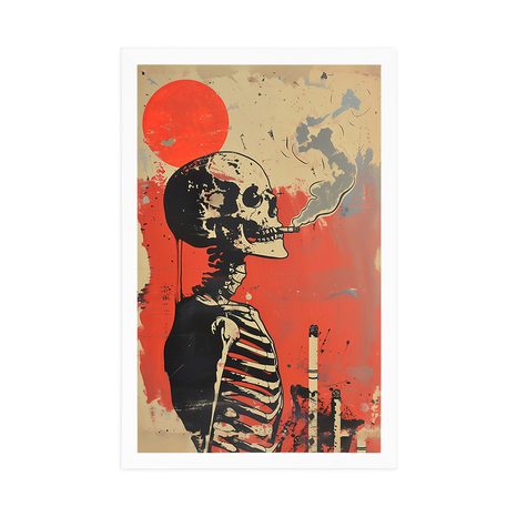 PLAGÁT JAPANDI FAJČIAR KOSTLIVEC - JAPANDI - PLAGÁTY