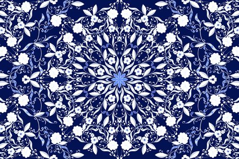 TAPETA VE STYLU ČÍNSKÉ MALBY - TAPETY FENG SHUI - TAPETY