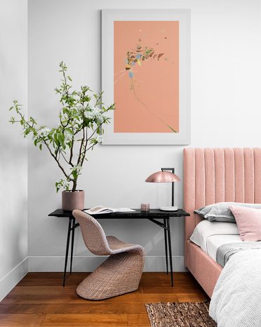 PLAGÁT S PASPARTOU JEDNODUCHÁ KRÁSA RASTLÍN - MOTÍVY Z NAŠEJ DIELNE - PLAGÁTY