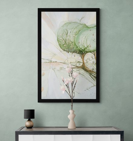 PLAKÁT ABSTRAKTNÍ PŘÍRODA - MOTIVY Z NAŠÍ DÍLNY - PLAKÁTY