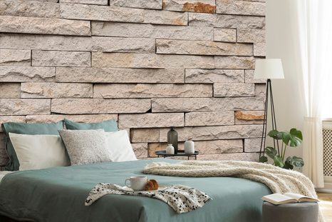 CARTA DA PARATI – PIETRA AFFASCINANTE - CARTA DA PARATI IMITAZIONE DI MATTONI, PIETRA E CEMENTO - CARTA DA PARATI