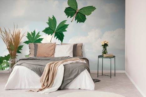 SAMOLEPÍCÍ TAPETA LISTY VE VĚTRU - SAMOLEPÍCÍ TAPETY - TAPETY