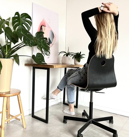 WANDBILD ABSTRAKTION IN DEN ARMEN DER NATUR - ABSTRAKTE BILDER - BILDER