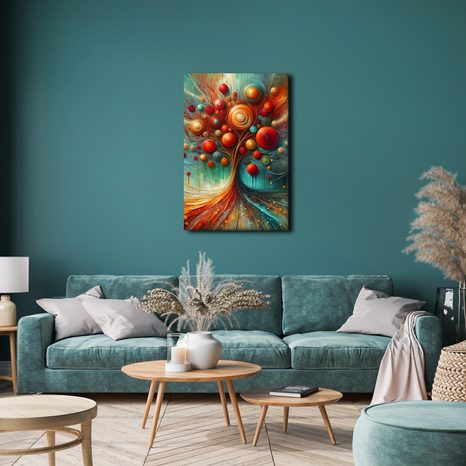 OBRAZ KOŘENY A KORUNA V POHYBU - OBRAZY STROMY ŽIVOTA - OBRAZY