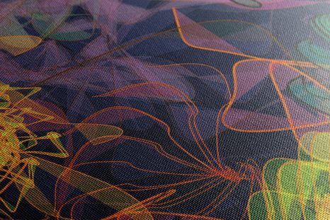 WANDBILD BUNTE ABSTRAKTE KUNST - ABSTRAKTE BILDER - BILDER