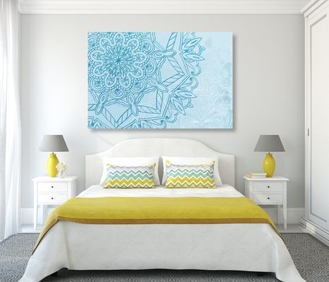 TABLOU MANDALA ÎN MOTIV DE IARNĂ - TABLOURI FENG SHUI - TABLOURI