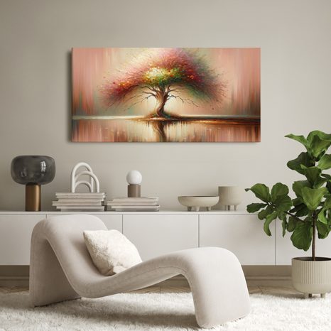 WANDBILD MAJESTÄTISCHER BAUM DES LEBENS - BILDER BÄUME DES LEBENS - BILDER