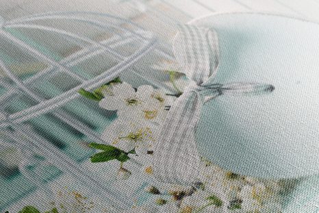 OBRAZ ROMANTICKÉ ZÁTIŠÍ VE VINTAGE STYLU - VINTAGE A RETRO OBRAZY - OBRAZY