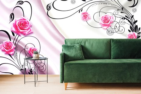 CARTA DA PARATI – ONDA ASTRATTA DI GIOIA - CARTA DA PARATI ASTRATTI - CARTA DA PARATI