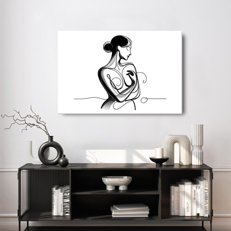 OBRAZ ŽENSKÉ TĚLO V UMĚLECKÝCH LINIÍCH - OBRAZY ŽENY - OBRAZY