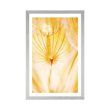 POSTER – DENTE DI LEONE IN VERSIONE GIALLA - FIORI - POSTER