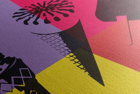 WANDBILD SOMMERLICHE POP-ART - POP-ART-BILDER - BILDER