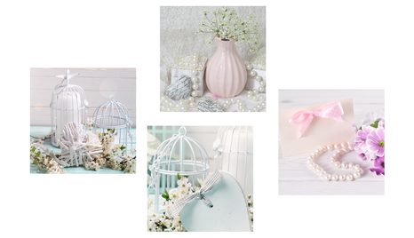 SET OBRAZOV ELEGANTNÉ VINTAGE ZÁTIŠIE - ZOSTAVY OBRAZOV - OBRAZY