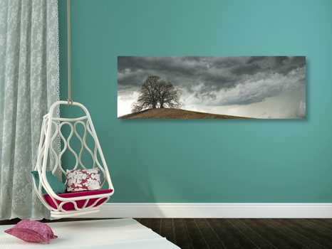 КАРТИНА НА ПЛАТНО – САМОТНИ ДЪРВЕТА - КАРТИНИ НА ПРИРОДАТА И ПЕЙЗАЖИ - КАРТИНИ