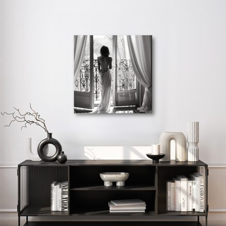 OBRAZ SAMETOVÉ RÁNO U OKNA - OBRAZY ŽENY - OBRAZY