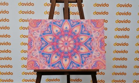 WANDBILD HYPNOTISCHES MANDALA - BILDER MIT FENG SHUI-MOTIVEN - BILDER