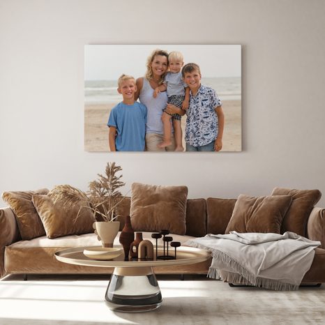 INTERIOR CU TABLOU PERSONALIZAT DIN PROPRIA FOTOGRAFIE PE PERETE - 📤TABLOU PERSONALIZAT