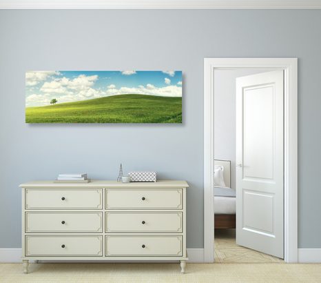 WANDBILD SCHÖNER TAG AUF DER WIESE - BILDER VON NATUR UND LANDSCHAFT - BILDER