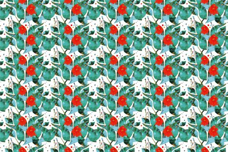 SAMOLEPÍCÍ TAPETA ZAHRADNÍ ABSTRAKCE - SAMOLEPÍCÍ TAPETY - TAPETY