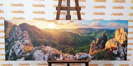 TABLEAU SUR TOILE – VRŠATSKÉ BRADLA EN SLOVAQUIE - TABLEAUX DE LA NATURE ET DES PAYSAGES - TABLEAUX