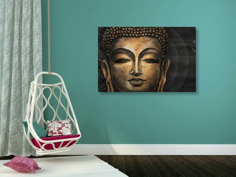 KÉP ARANY BUDDHA - FENG SHUI KÉPEK - KÉPEK